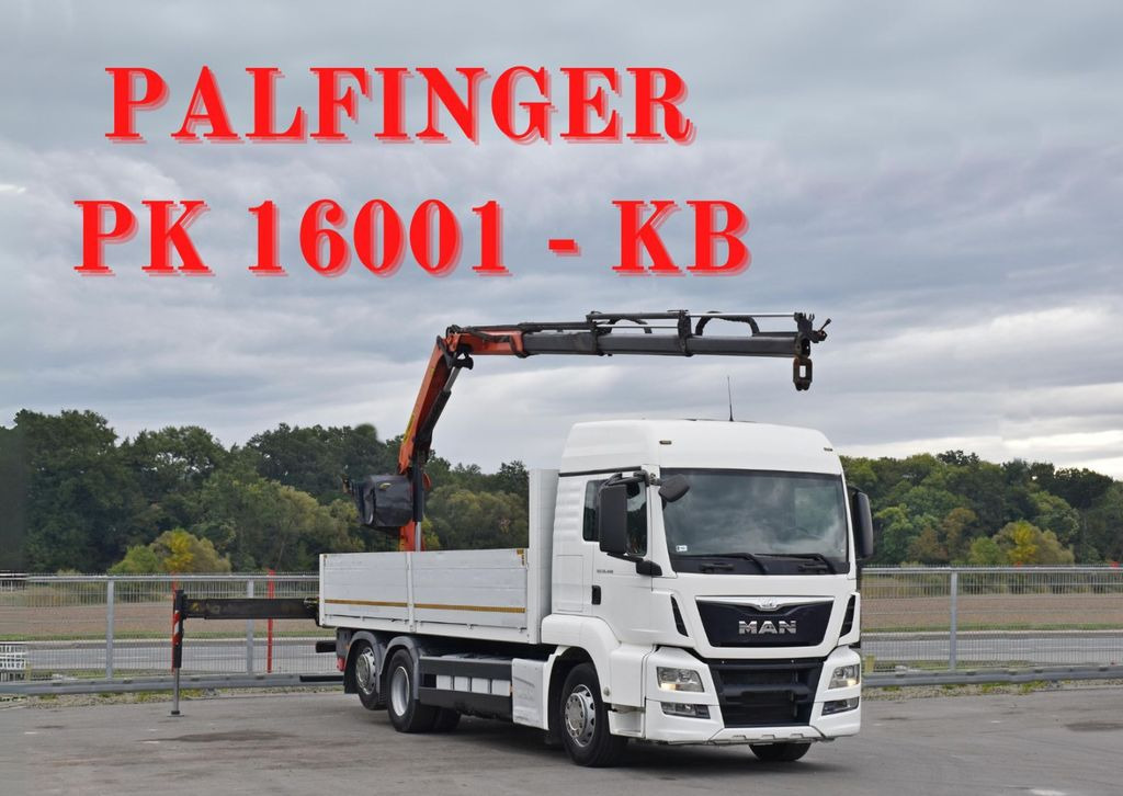 MAN TGS 26.440 * PRITSCHE 6,90 m + PK 16001 - K MAN TGS 26.440 * PRITSCHE 6,90 m + PK 16001 - K - Автоманипулятор, Грузовик бортовой/ Платформа: фото 1 MAN TGS 26.440 * PRITSCHE 6,90 m + PK 16001 - K MAN TGS 26.440 * PRITSCHE 6,90 m + PK 16001 - K - Автоманипулятор, Грузовик бортовой/ Платформа: фото 1