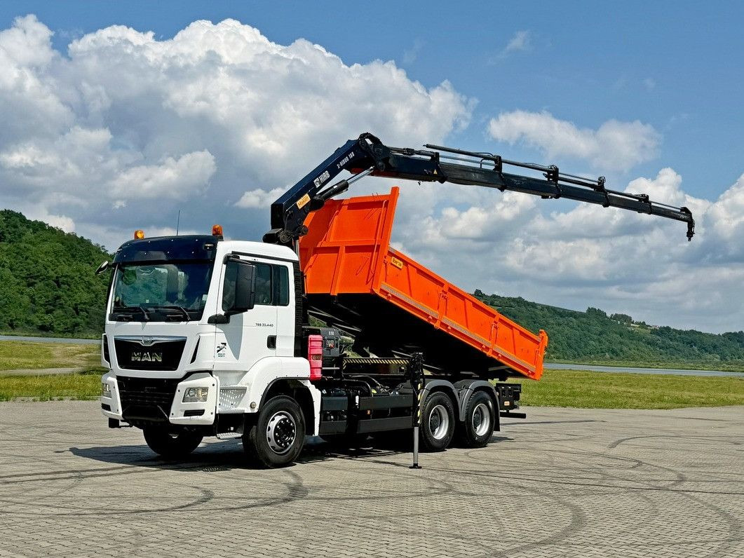 MAN TGS 33.440 * HIAB X-HIDUO 188 E-5 + FUNK * 6x4 - Самосвал, Автоманипулятор: фото 2 MAN TGS 33.440 * HIAB X-HIDUO 188 E-5 + FUNK * 6x4 - Самосвал, Автоманипулятор: фото 2