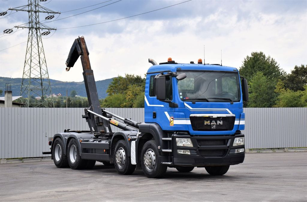 MAN TGS 35.400 Abrollkipper *8x4* Top Zustand! - Крюковой мультилифт: фото 2 MAN TGS 35.400 Abrollkipper *8x4* Top Zustand! - Крюковой мультилифт: фото 2
