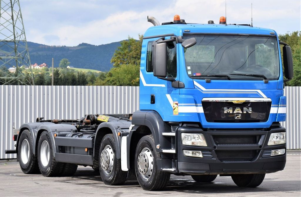 MAN TGS 35.400 Abrollkipper *8x4* Top Zustand! - Крюковой мультилифт: фото 3 MAN TGS 35.400 Abrollkipper *8x4* Top Zustand! - Крюковой мультилифт: фото 3