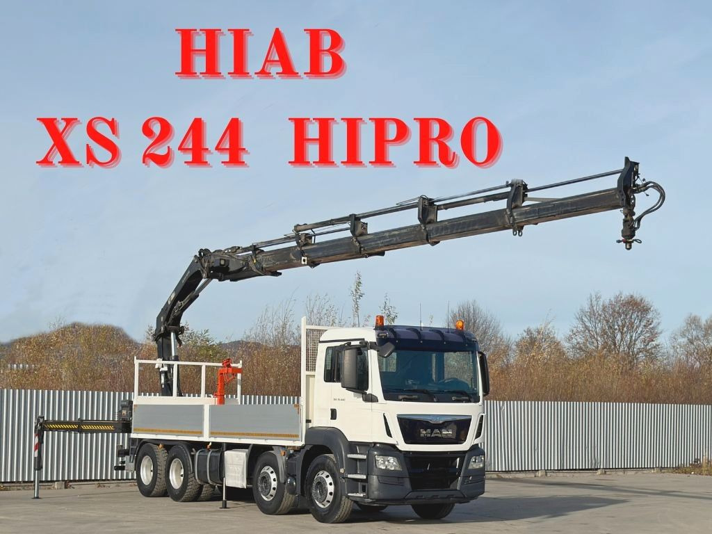 MAN TGS 35.440 * HIAB XS 244 HIPRO +FUNK / 8x4 - Автоманипулятор: фото 1 MAN TGS 35.440 * HIAB XS 244 HIPRO +FUNK / 8x4 - Автоманипулятор: фото 1