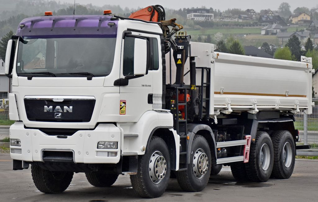 MAN TGS 35.440 * KIPPER 5,80m + KRAN * TOPZUSTAND MAN TGS 35.440 * KIPPER 5,80m + KRAN * TOPZUSTAND - Автоманипулятор, Самосвал: фото 5 MAN TGS 35.440 * KIPPER 5,80m + KRAN * TOPZUSTAND MAN TGS 35.440 * KIPPER 5,80m + KRAN * TOPZUSTAND - Автоманипулятор, Самосвал: фото 5