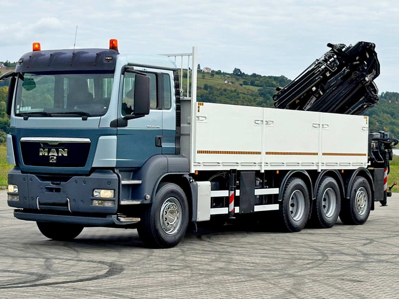 MAN TGS 35.480*HIAB 377 E-5 HIPRO+JIB 70X-3FUNK /8x4 - Автоманипулятор: фото 3 MAN TGS 35.480*HIAB 377 E-5 HIPRO+JIB 70X-3FUNK /8x4 - Автоманипулятор: фото 3