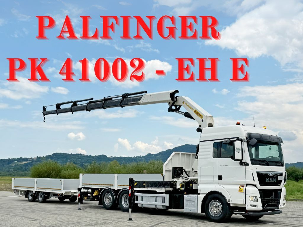 MAN TGX 26.440 * PK 41002-EH E + FUNK + Anhänger*TOP - Автоманипулятор: фото 1 MAN TGX 26.440 * PK 41002-EH E + FUNK + Anhänger*TOP - Автоманипулятор: фото 1
