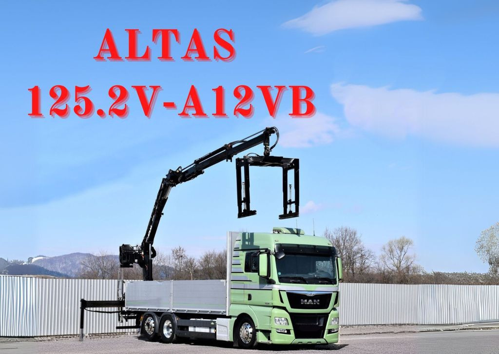 MAN TGX 26.440 Pritsche 6,60 m* ATLAS 125.2V-A12VB MAN TGX 26.440 Pritsche 6,60 m* ATLAS 125.2V-A12VB - Автоманипулятор: фото 1 MAN TGX 26.440 Pritsche 6,60 m* ATLAS 125.2V-A12VB MAN TGX 26.440 Pritsche 6,60 m* ATLAS 125.2V-A12VB - Автоманипулятор: фото 1