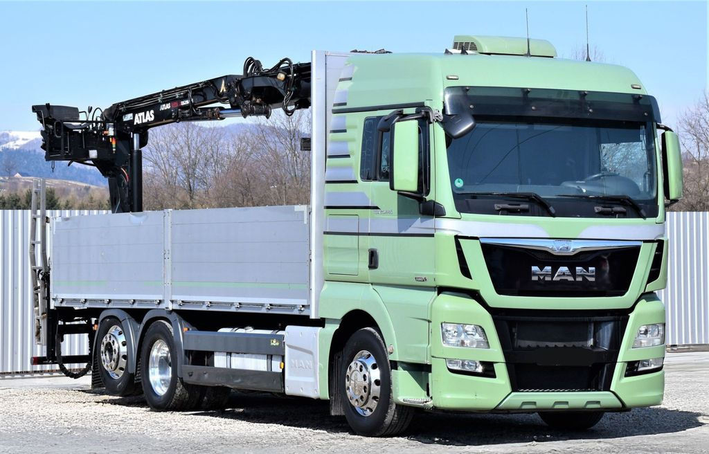 MAN TGX 26.440 Pritsche 6,60 m* ATLAS 125.2V-A12VB - Автоманипулятор: фото 3 MAN TGX 26.440 Pritsche 6,60 m* ATLAS 125.2V-A12VB - Автоманипулятор: фото 3