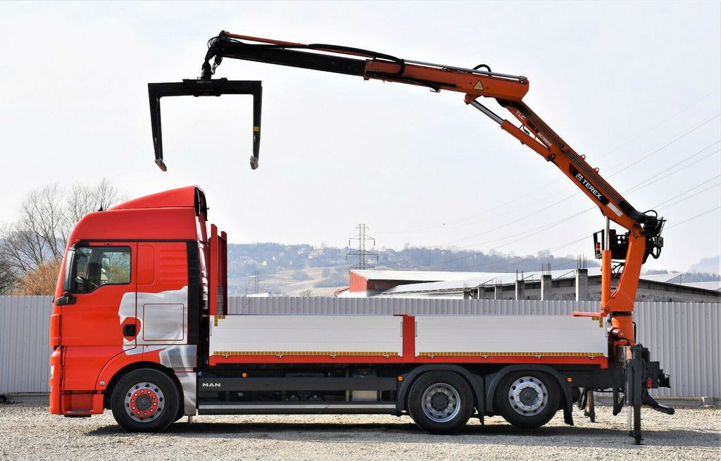 MAN TGX 26.440 Pritsche 6,60 m*TEREX 135.2-A11 - Автоманипулятор: фото 5 MAN TGX 26.440 Pritsche 6,60 m*TEREX 135.2-A11 - Автоманипулятор: фото 5