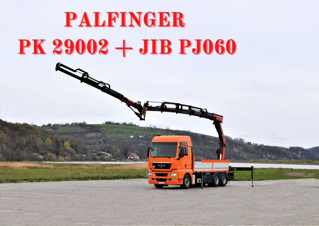 MAN TGX 28.540 * PK29002 + JIB PJ060/FUNK! MAN TGX 28.540 * PK29002 + JIB PJ060/FUNK! - Автоманипулятор, Грузовик бортовой/ Платформа: фото 1 MAN TGX 28.540 * PK29002 + JIB PJ060/FUNK! MAN TGX 28.540 * PK29002 + JIB PJ060/FUNK! - Автоманипулятор, Грузовик бортовой/ Платформа: фото 1