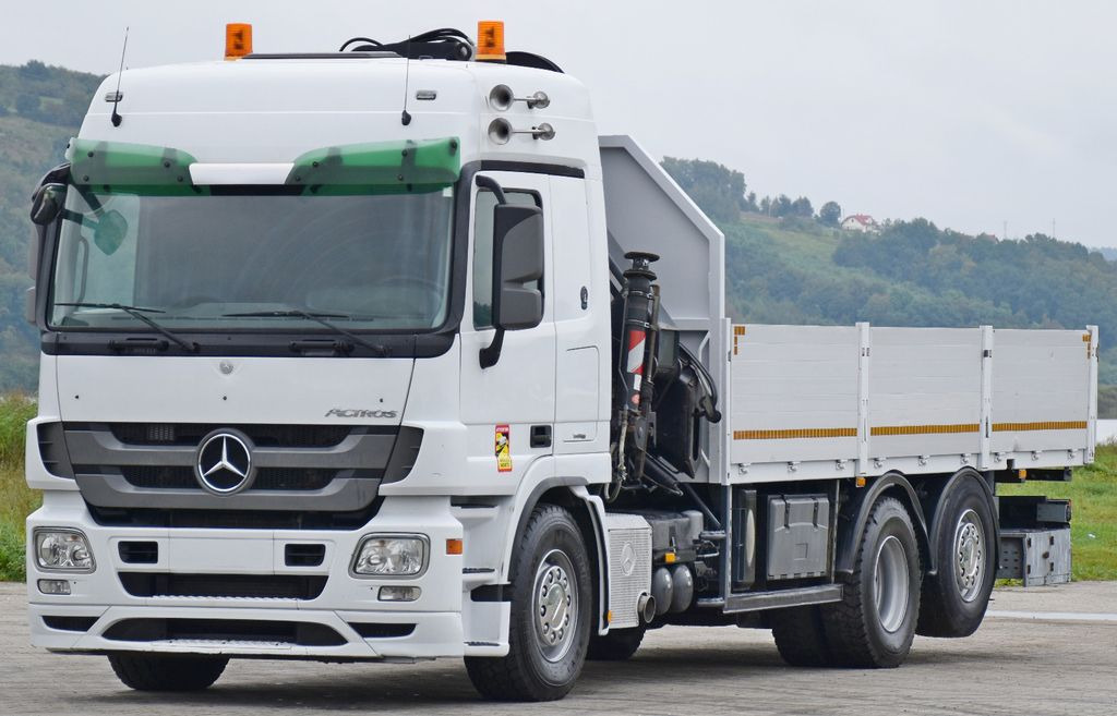 Mercedes-Benz ACTROS 2544 * HIAB 377 E - 8 HIPRO + FUNK* TOP - Автоманипулятор, Грузовик бортовой/ Платформа: фото 3 Mercedes-Benz ACTROS 2544 * HIAB 377 E - 8 HIPRO + FUNK* TOP - Автоманипулятор, Грузовик бортовой/ Платформа: фото 3