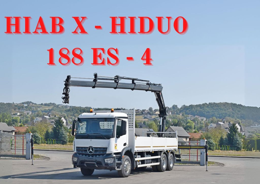 Mercedes-Benz ACTROS 2636 *HIAB X-HIDUO 188 ES-4/FUNK + * 6x4 Mercedes-Benz AROCS 2636 *HIAB X-HIDUO 188 ES-4/FUNK + * 6x4 - Автоманипулятор, Грузовик бортовой/ Платформа: фото 1 Mercedes-Benz ACTROS 2636 *HIAB X-HIDUO 188 ES-4/FUNK + * 6x4 Mercedes-Benz AROCS 2636 *HIAB X-HIDUO 188 ES-4/FUNK + * 6x4 - Автоманипулятор, Грузовик бортовой/ Платформа: фото 1