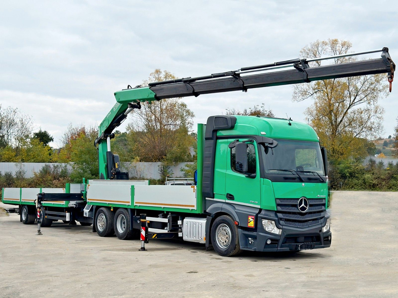 Mercedes-Benz ACTROS 2645* FASSI F345 RA 2.4/FUNK+Anhänger - Автоманипулятор: фото 2 Mercedes-Benz ACTROS 2645* FASSI F345 RA 2.4/FUNK+Anhänger - Автоманипулятор: фото 2