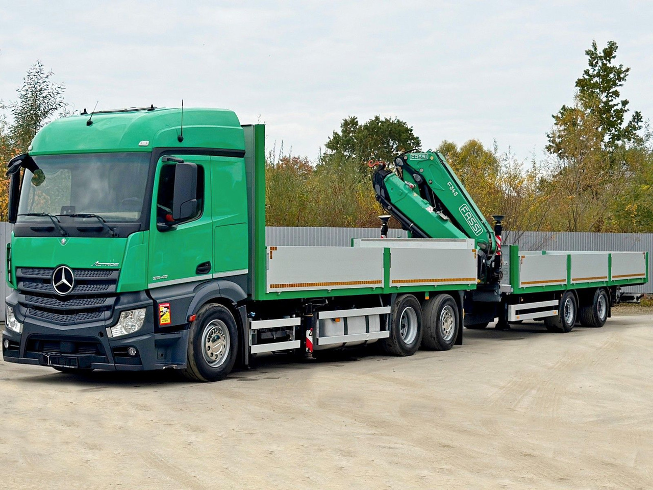 Mercedes-Benz ACTROS 2645* FASSI F345 RA 2.4/FUNK+Anhänger - Автоманипулятор: фото 3 Mercedes-Benz ACTROS 2645* FASSI F345 RA 2.4/FUNK+Anhänger - Автоманипулятор: фото 3