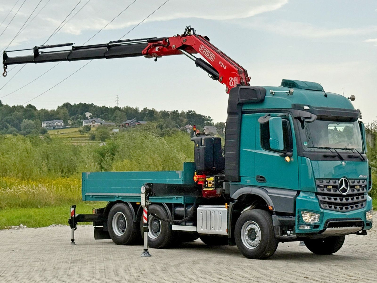 Mercedes-Benz AROCS 2548* FASSI F245A.0.24 E + FUNK / 6x4 *TOP - Автоманипулятор: фото 2 Mercedes-Benz AROCS 2548* FASSI F245A.0.24 E + FUNK / 6x4 *TOP - Автоманипулятор: фото 2