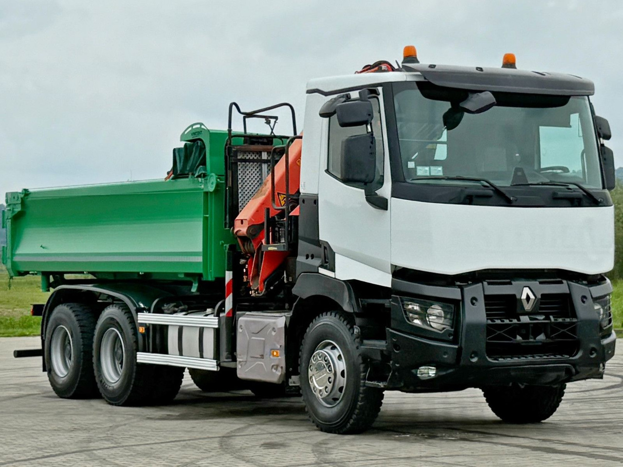 Renault C 430 *KIPPER 5,10 m + PK 16001 - K B* 6x4 - Самосвал, Автоманипулятор: фото 4 Renault C 430 *KIPPER 5,10 m + PK 16001 - K B* 6x4 - Самосвал, Автоманипулятор: фото 4