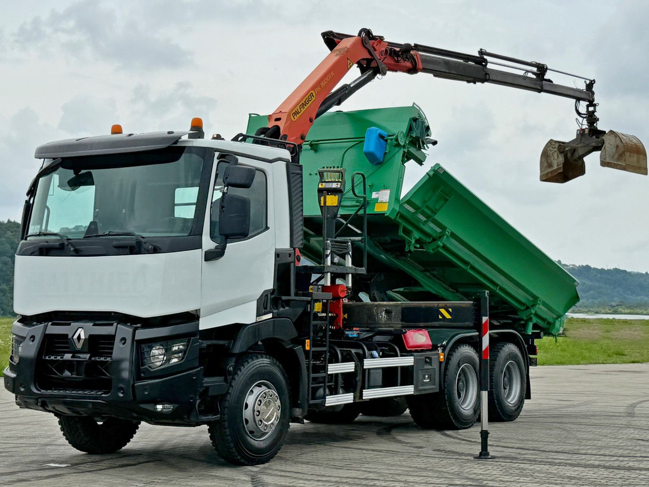Renault C 430 *KIPPER 5,10 m + PK 16001 - K B* 6x4 - Самосвал, Автоманипулятор: фото 3 Renault C 430 *KIPPER 5,10 m + PK 16001 - K B* 6x4 - Самосвал, Автоманипулятор: фото 3