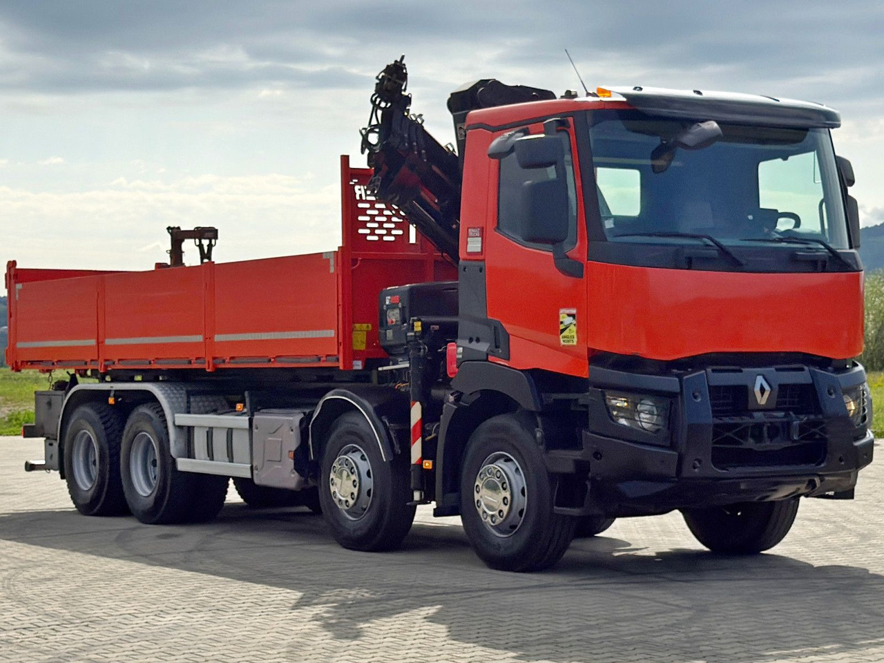 Renault C 430 *KIPPER 6,80m* HIAB X-HIDUO 188 ES-4 * 8x4 - Самосвал, Автоманипулятор: фото 3 Renault C 430 *KIPPER 6,80m* HIAB X-HIDUO 188 ES-4 * 8x4 - Самосвал, Автоманипулятор: фото 3