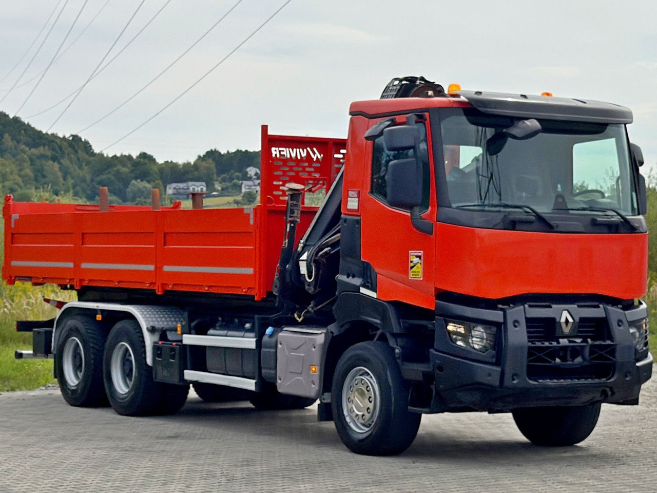 Renault K 380 * HIAB 144 BS - 3 HIDUO + FUNK * 6x4 * TOP - Автоманипулятор: фото 4 Renault K 380 * HIAB 144 BS - 3 HIDUO + FUNK * 6x4 * TOP - Автоманипулятор: фото 4
