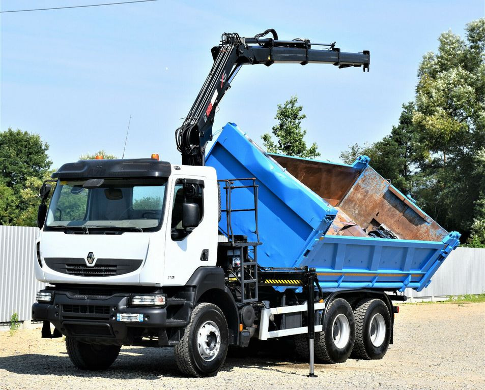 Renault KERAX 370 DXI* HIAB 122B-3 HIDUO/FUNK * 6x4 - Самосвал, Автоманипулятор: фото 3 Renault KERAX 370 DXI* HIAB 122B-3 HIDUO/FUNK * 6x4 - Самосвал, Автоманипулятор: фото 3