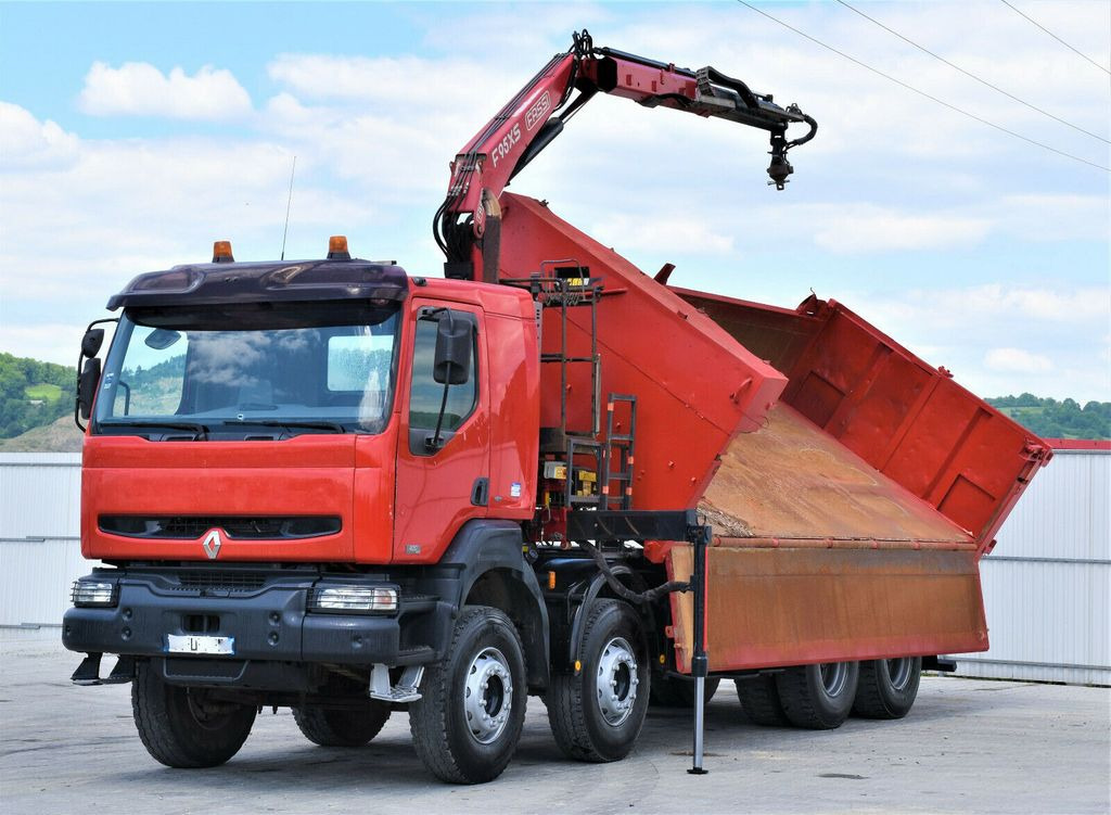Renault KERAX 420 DCI Kipper 6,30m+FASSI F95AXS.21+FUNK - Автоманипулятор, Самосвал: фото 5 Renault KERAX 420 DCI Kipper 6,30m+FASSI F95AXS.21+FUNK - Автоманипулятор, Самосвал: фото 5
