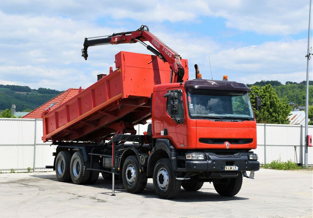 Renault KERAX 420 DCI Kipper 6,30m+FASSI F95AXS.21+FUNK - Автоманипулятор, Самосвал: фото 2 Renault KERAX 420 DCI Kipper 6,30m+FASSI F95AXS.21+FUNK - Автоманипулятор, Самосвал: фото 2