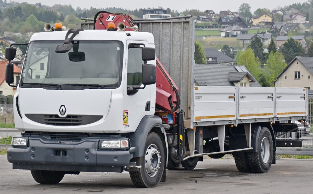 Renault MIDLUM 220 DXI *PRITSCHE 7,35m * KRAN + FUNK - Автоманипулятор, Грузовик бортовой/ Платформа: фото 4 Renault MIDLUM 220 DXI *PRITSCHE 7,35m * KRAN + FUNK - Автоманипулятор, Грузовик бортовой/ Платформа: фото 4