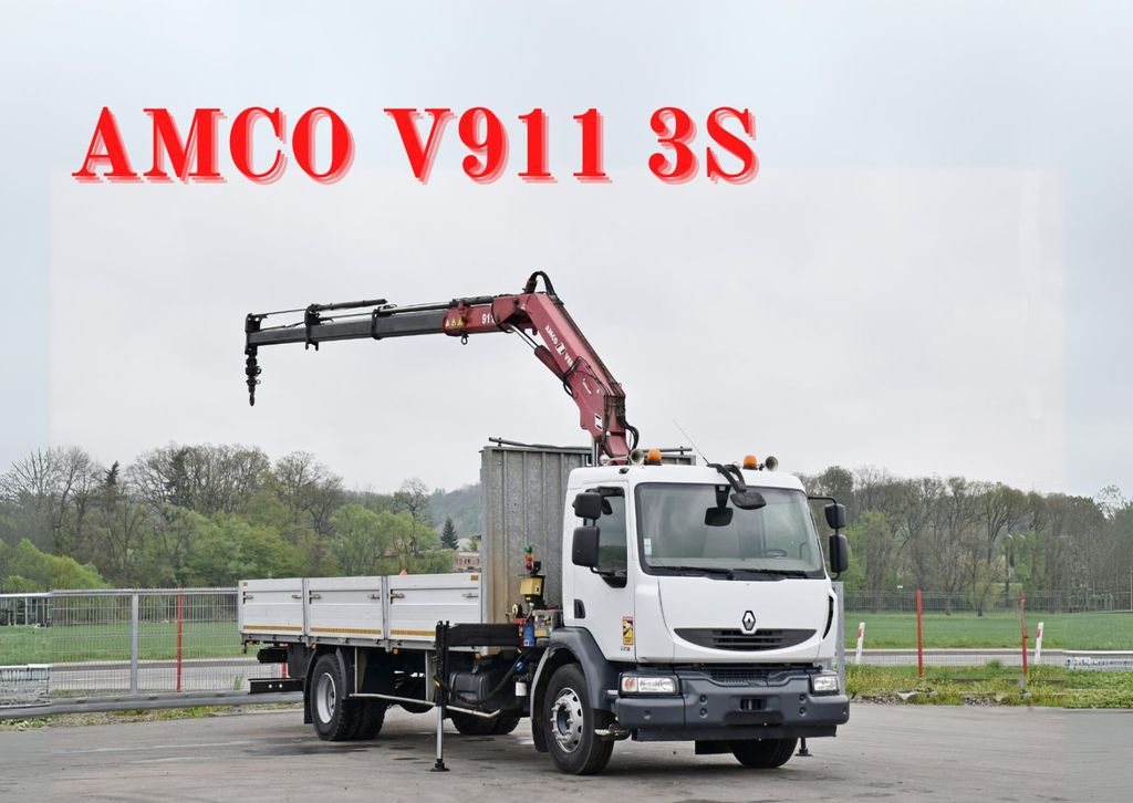 Renault MIDLUM 220 DXI *PRITSCHE 7,35m * KRAN + FUNK - Автоманипулятор, Грузовик бортовой/ Платформа: фото 1 Renault MIDLUM 220 DXI *PRITSCHE 7,35m * KRAN + FUNK - Автоманипулятор, Грузовик бортовой/ Платформа: фото 1