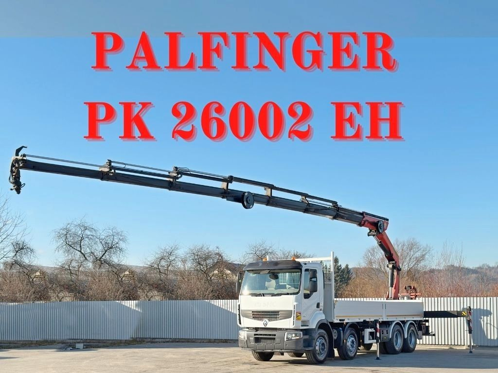 Renault Premium 430 DXI * PRITSCHE 7,40m *PK 26002 EH - Автоманипулятор: фото 1 Renault Premium 430 DXI * PRITSCHE 7,40m *PK 26002 EH - Автоманипулятор: фото 1