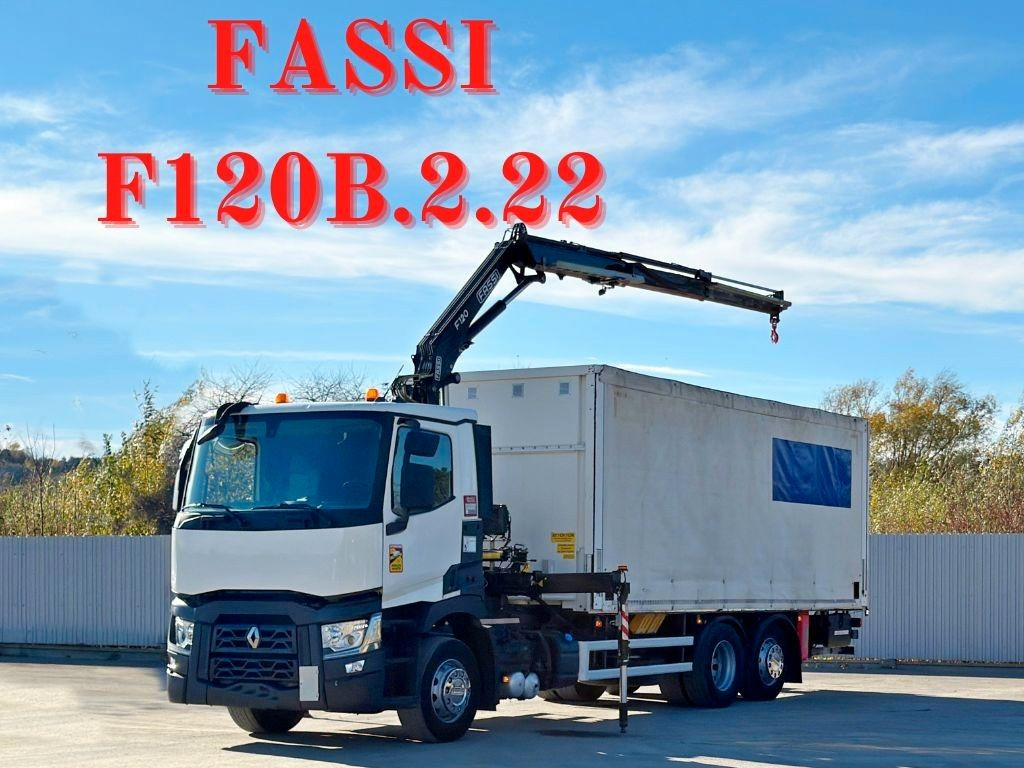 Renault T380 * FASSI F120B.2.22 + FUNK / 6x2* TOP - Автоманипулятор: фото 1 Renault T380 * FASSI F120B.2.22 + FUNK / 6x2* TOP - Автоманипулятор: фото 1