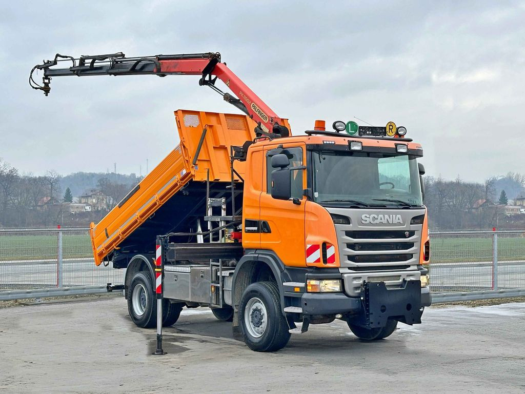 Scania G360 Kipper 4,10m *PK 11002 B + FUNK *4x4 - Самосвал, Автоманипулятор: фото 2 Scania G360 Kipper 4,10m *PK 11002 B + FUNK *4x4 - Самосвал, Автоманипулятор: фото 2