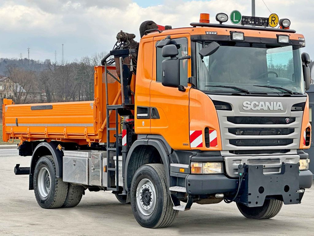 Scania G360 Kipper 4,10m *PK 11002 B + FUNK *4x4 - Автоманипулятор, Самосвал: фото 4 Scania G360 Kipper 4,10m *PK 11002 B + FUNK *4x4 - Автоманипулятор, Самосвал: фото 4