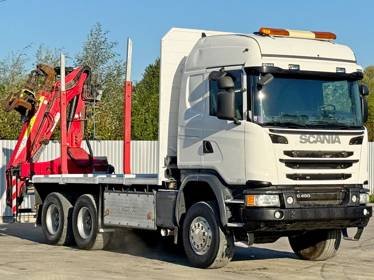 Scania G490* HOLZTRANSPORTER * PENZ 12Z8.70* 6x6 - Лесовоз, Автоманипулятор: фото 3 Scania G490* HOLZTRANSPORTER * PENZ 12Z8.70* 6x6 - Лесовоз, Автоманипулятор: фото 3