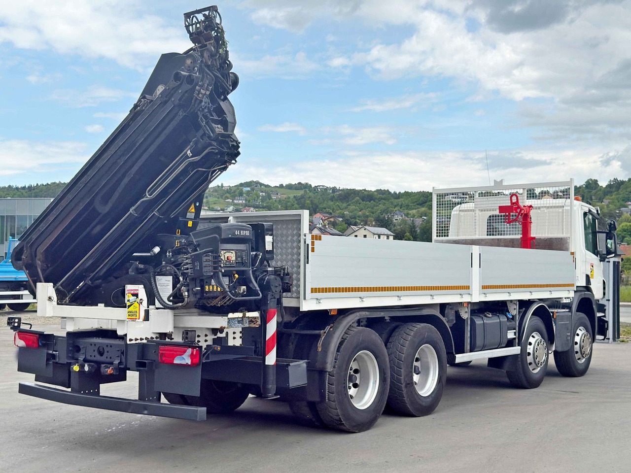 Автоманипулятор, Грузовик бортовой/ Платформа Scania P 410*PLATFORM 7,00m*HIAB 244 E-5 HIPRO+FUNK/8x4 Scania P 410*PRITSCHE 7,00m*HIAB 244 E-5 HIPRO+FUNK/8x4: фото 6