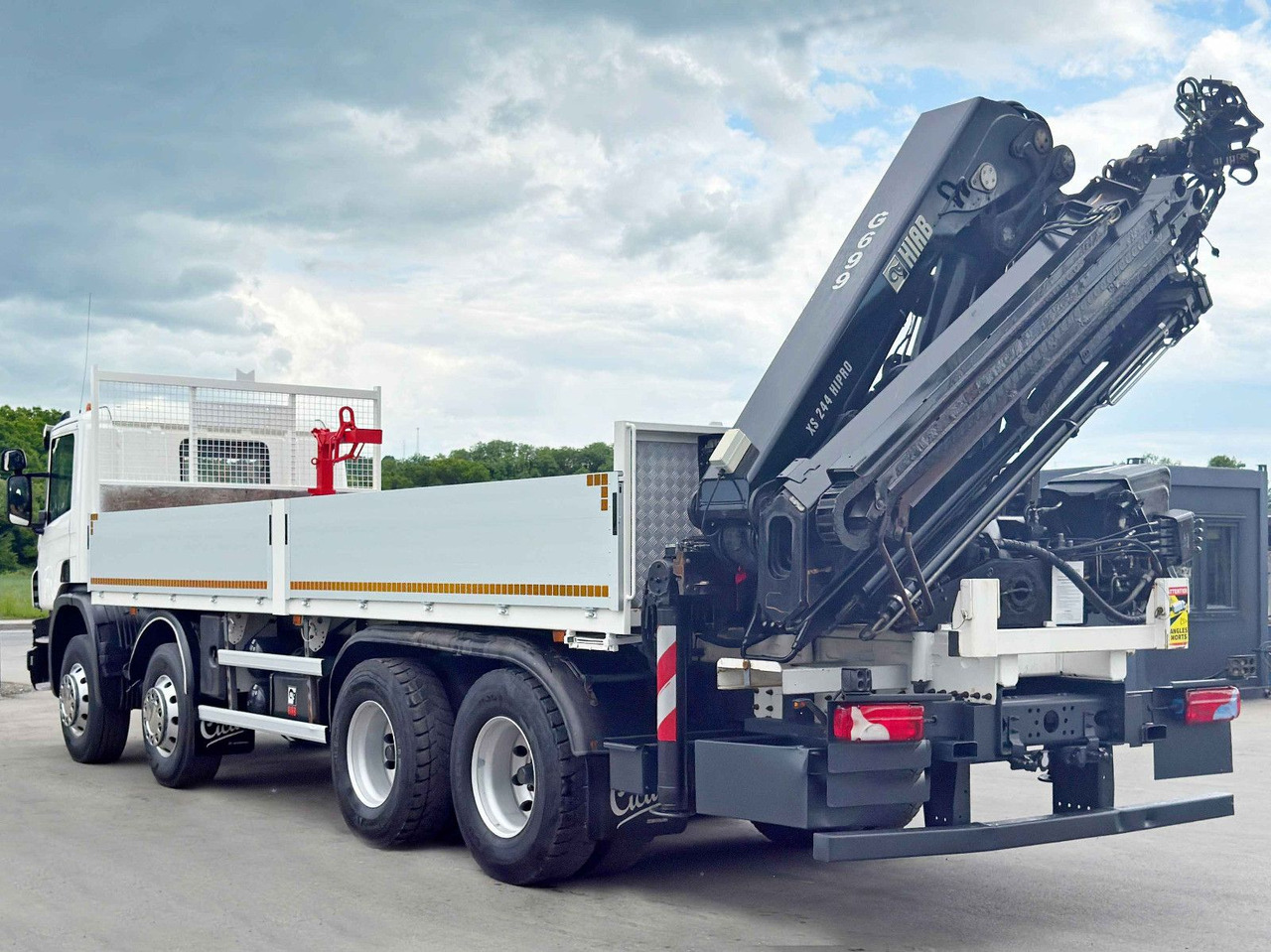 Автоманипулятор, Грузовик бортовой/ Платформа Scania P 410*PLATFORM 7,00m*HIAB 244 E-5 HIPRO+FUNK/8x4 Scania P 410*PRITSCHE 7,00m*HIAB 244 E-5 HIPRO+FUNK/8x4: фото 7