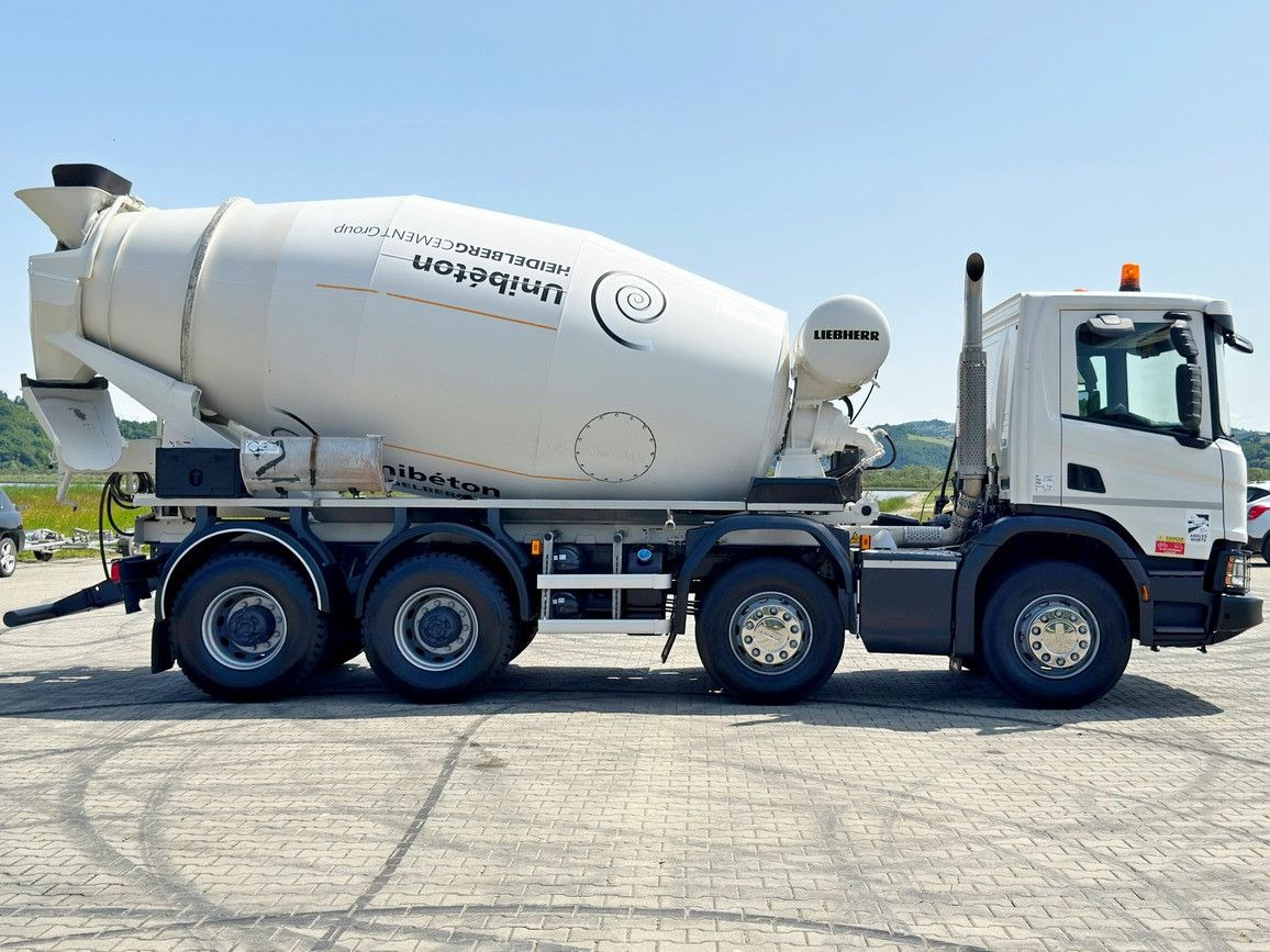 Scania P 410 XT * Betonmischer * 8x4 * TOPZUSTAND - Автобетоносмеситель: фото 3 Scania P 410 XT * Betonmischer * 8x4 * TOPZUSTAND - Автобетоносмеситель: фото 3