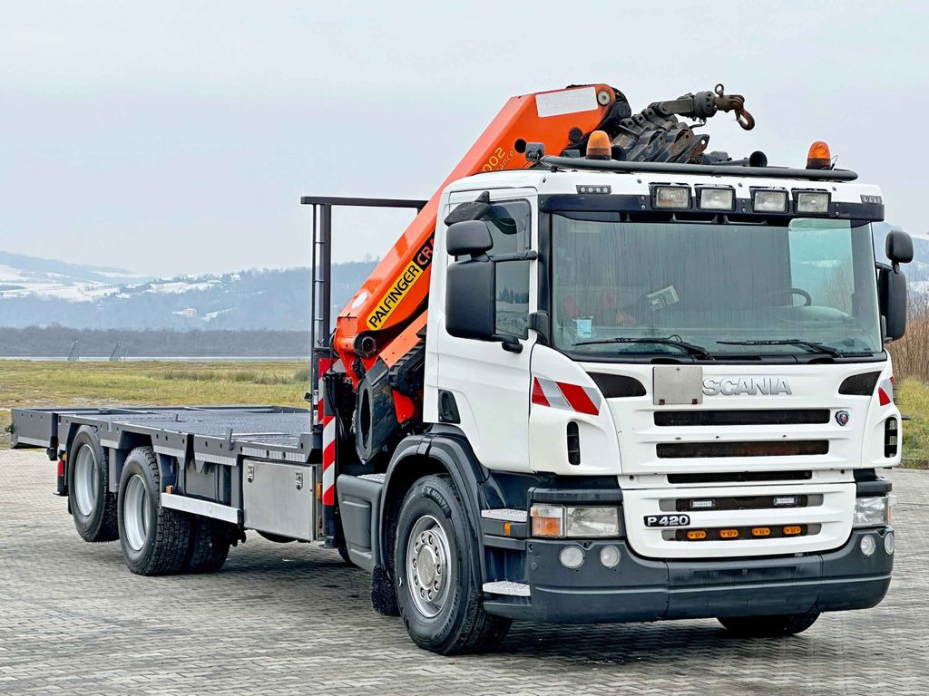 Scania P 420* PLATFORM 6,80m * PK 29002+FUNK * TOP - Эвакуатор: фото 3 Scania P 420* PLATFORM 6,80m * PK 29002+FUNK * TOP - Эвакуатор: фото 3