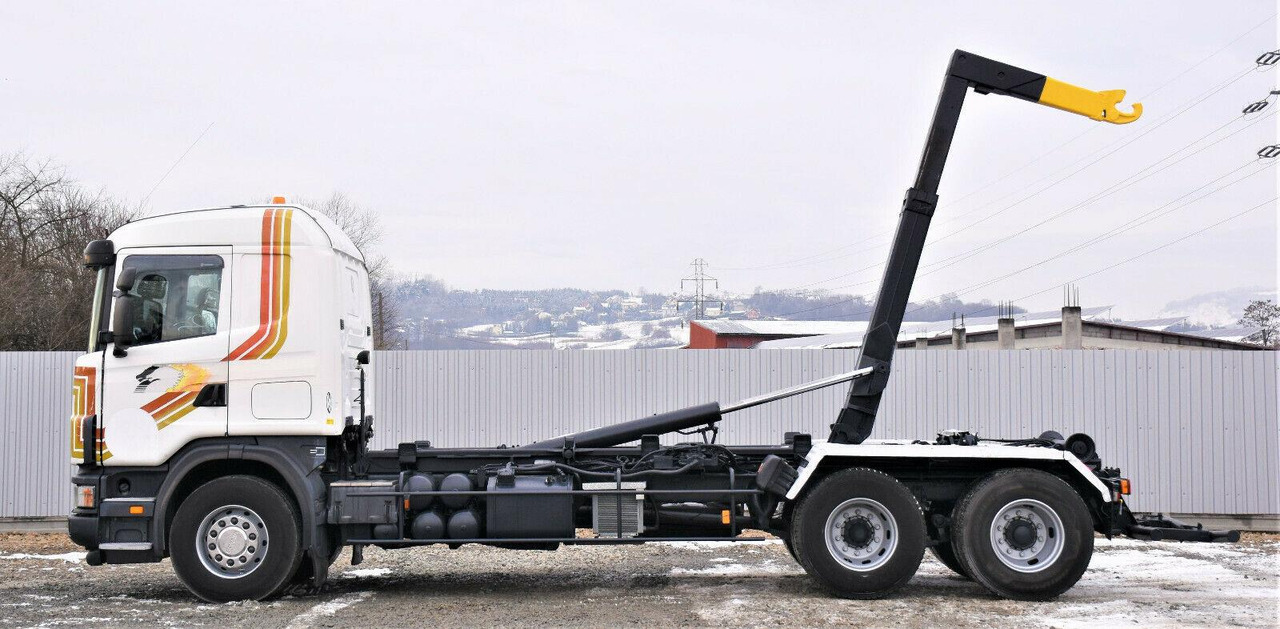 Scania R124 470 Abrollkipper *6x2* Top Zustand ! Scania R124 470 Abrollkipper * 6x2 * Motor Problem - Крюковой мультилифт: фото 5 Scania R124 470 Abrollkipper *6x2* Top Zustand ! Scania R124 470 Abrollkipper * 6x2 * Motor Problem - Крюковой мультилифт: фото 5