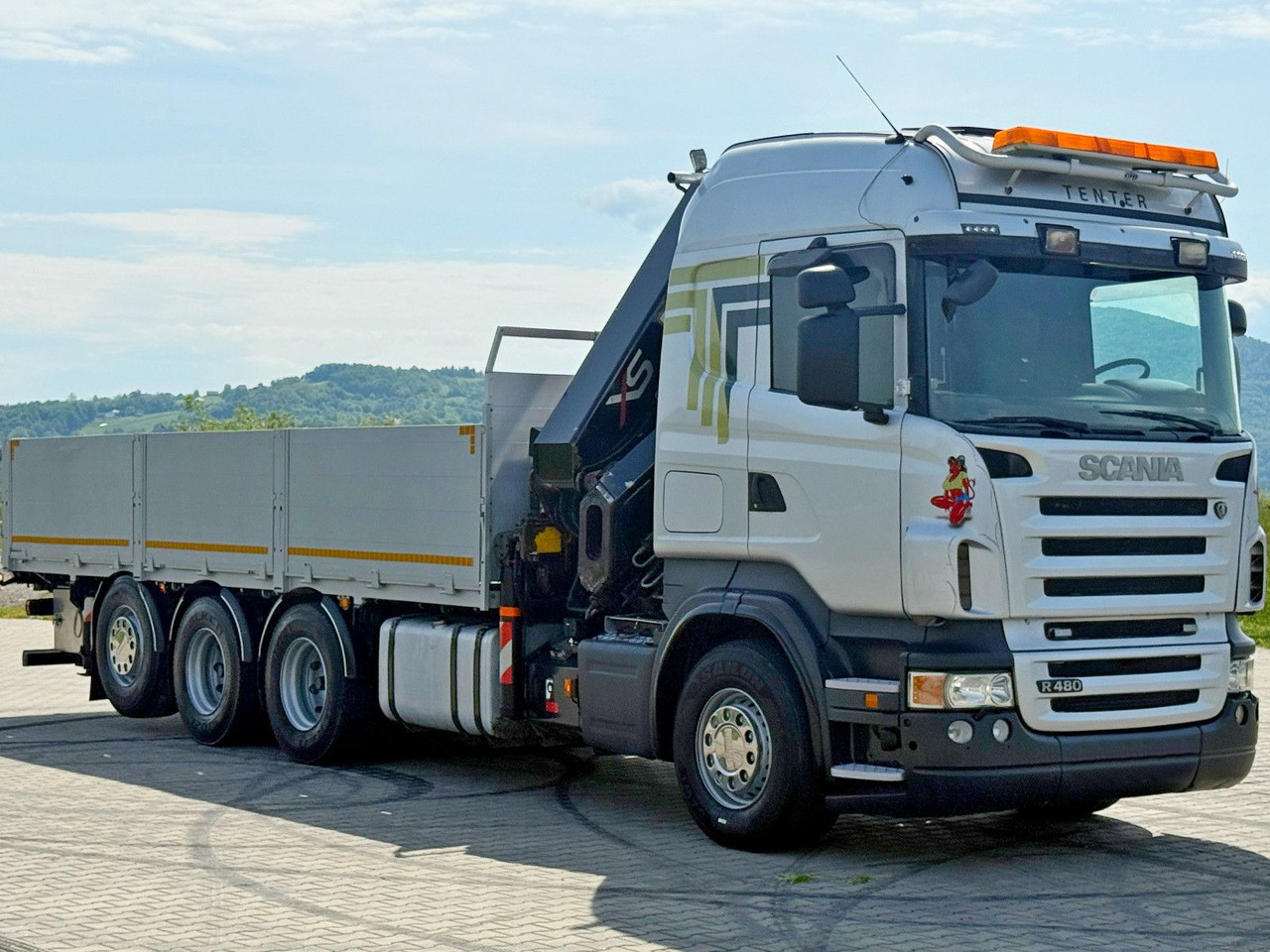 Scania R480 PRITSCHE 6,85m *HIAB 377 E-8 HIPRO/FUNK*8x4 - Автоманипулятор: фото 3 Scania R480 PRITSCHE 6,85m *HIAB 377 E-8 HIPRO/FUNK*8x4 - Автоманипулятор: фото 3