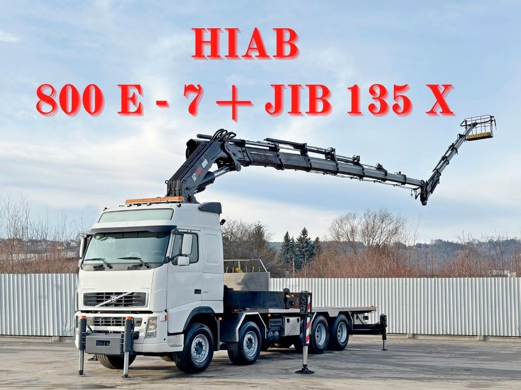 Volvo FH12 460* HIAB 800 E - 7 + JIB 135 X + FUNK - Автоманипулятор: фото 1 Volvo FH12 460* HIAB 800 E - 7 + JIB 135 X + FUNK - Автоманипулятор: фото 1