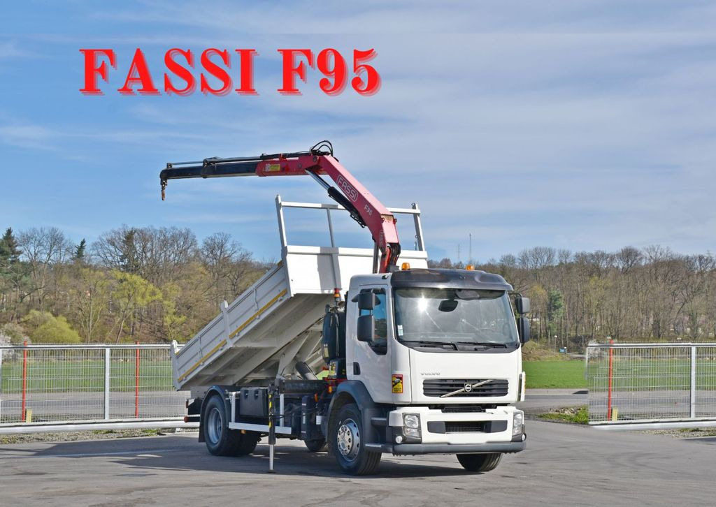 Volvo FL 290 KIPPER 4,90m * FASSI F95A.22 + FUNK * TOP Volvo FL 290 KIPPER 4,90m * FASSI F95A.22 + FUNK * TOP - Автоманипулятор, Самосвал: фото 1 Volvo FL 290 KIPPER 4,90m * FASSI F95A.22 + FUNK * TOP Volvo FL 290 KIPPER 4,90m * FASSI F95A.22 + FUNK * TOP - Автоманипулятор, Самосвал: фото 1