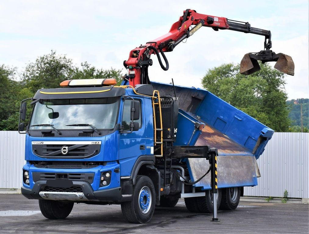 Volvo FMX 370 Kipper 4,90m *EPSILON Q150Z/FUNK*6x4 - Автоманипулятор, Самосвал: фото 3 Volvo FMX 370 Kipper 4,90m *EPSILON Q150Z/FUNK*6x4 - Автоманипулятор, Самосвал: фото 3