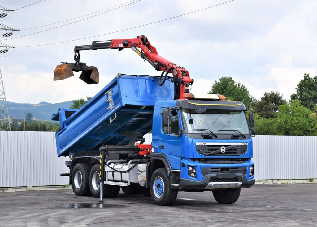 Volvo FMX 370 Kipper 4,90m *EPSILON Q150Z/FUNK*6x4 - Автоманипулятор, Самосвал: фото 2 Volvo FMX 370 Kipper 4,90m *EPSILON Q150Z/FUNK*6x4 - Автоманипулятор, Самосвал: фото 2