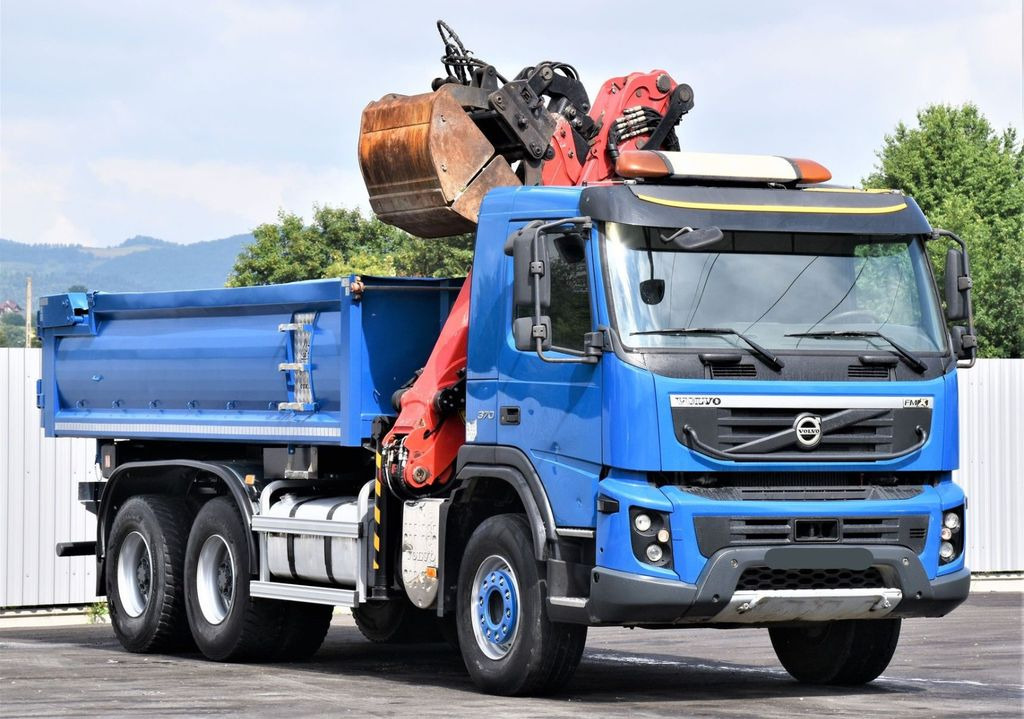 Volvo FMX 370 Kipper 4,90m *EPSILON Q150Z/FUNK*6x4 - Самосвал, Автоманипулятор: фото 4 Volvo FMX 370 Kipper 4,90m *EPSILON Q150Z/FUNK*6x4 - Самосвал, Автоманипулятор: фото 4