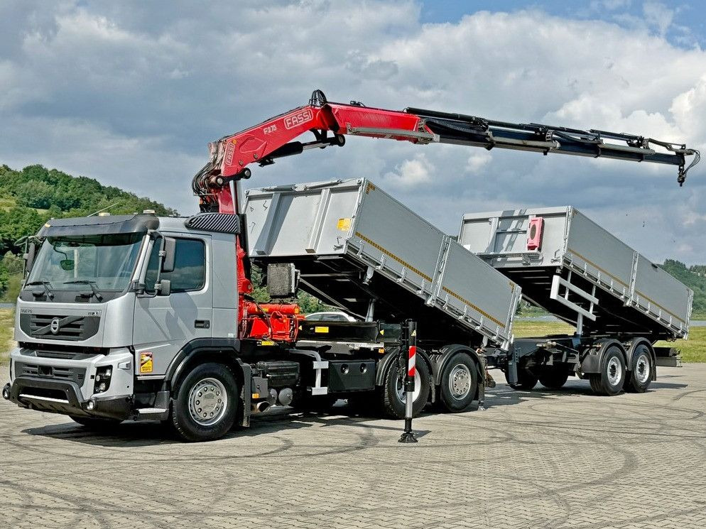Volvo FMX 420* FASSI F275.2.25 + FUNK + Anhänger / TOP - Автоманипулятор: фото 2 Volvo FMX 420* FASSI F275.2.25 + FUNK + Anhänger / TOP - Автоманипулятор: фото 2