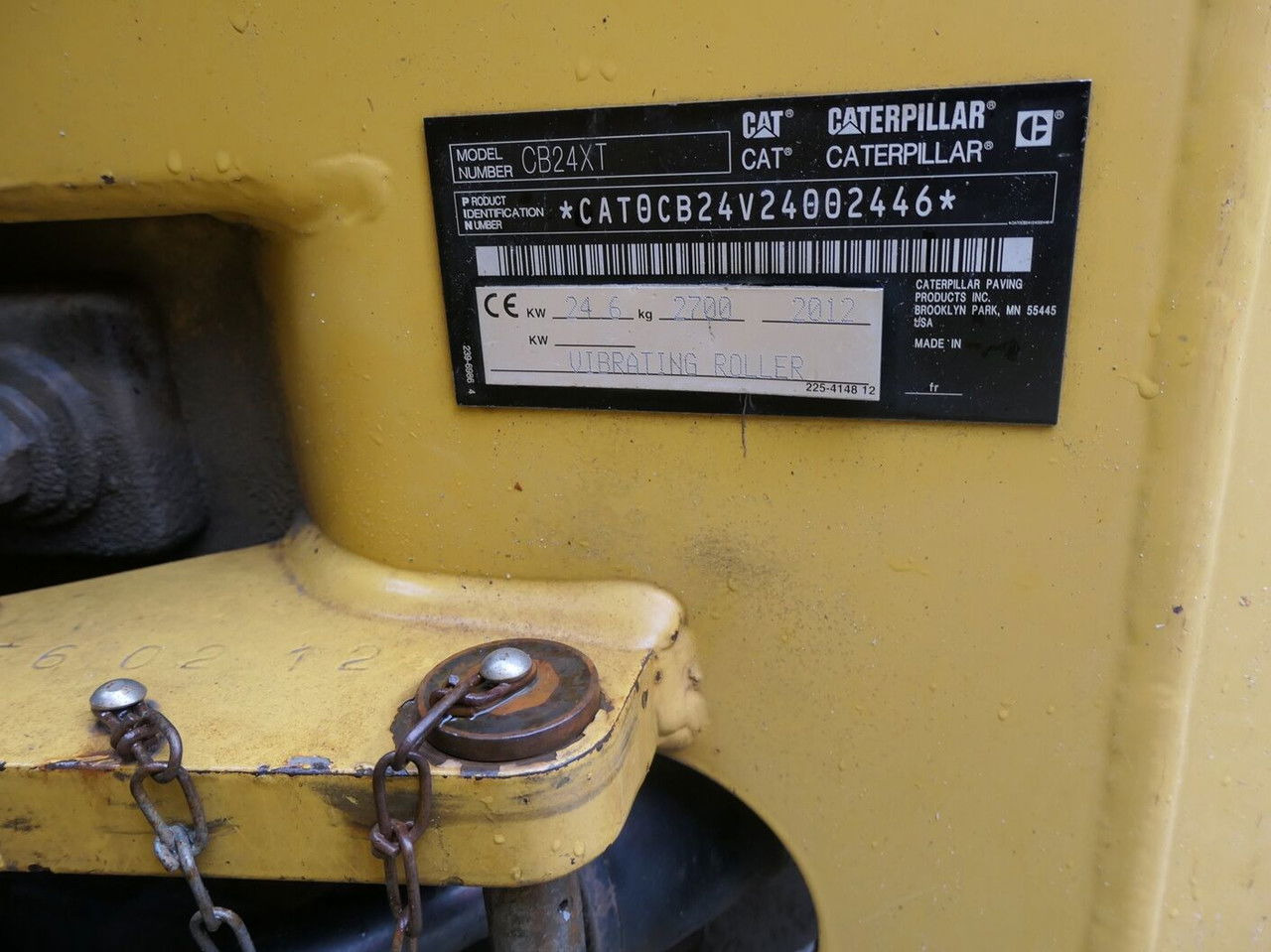 Caterpillar CB24 XT - Дорожный каток: фото 5 Caterpillar CB24 XT - Дорожный каток: фото 5