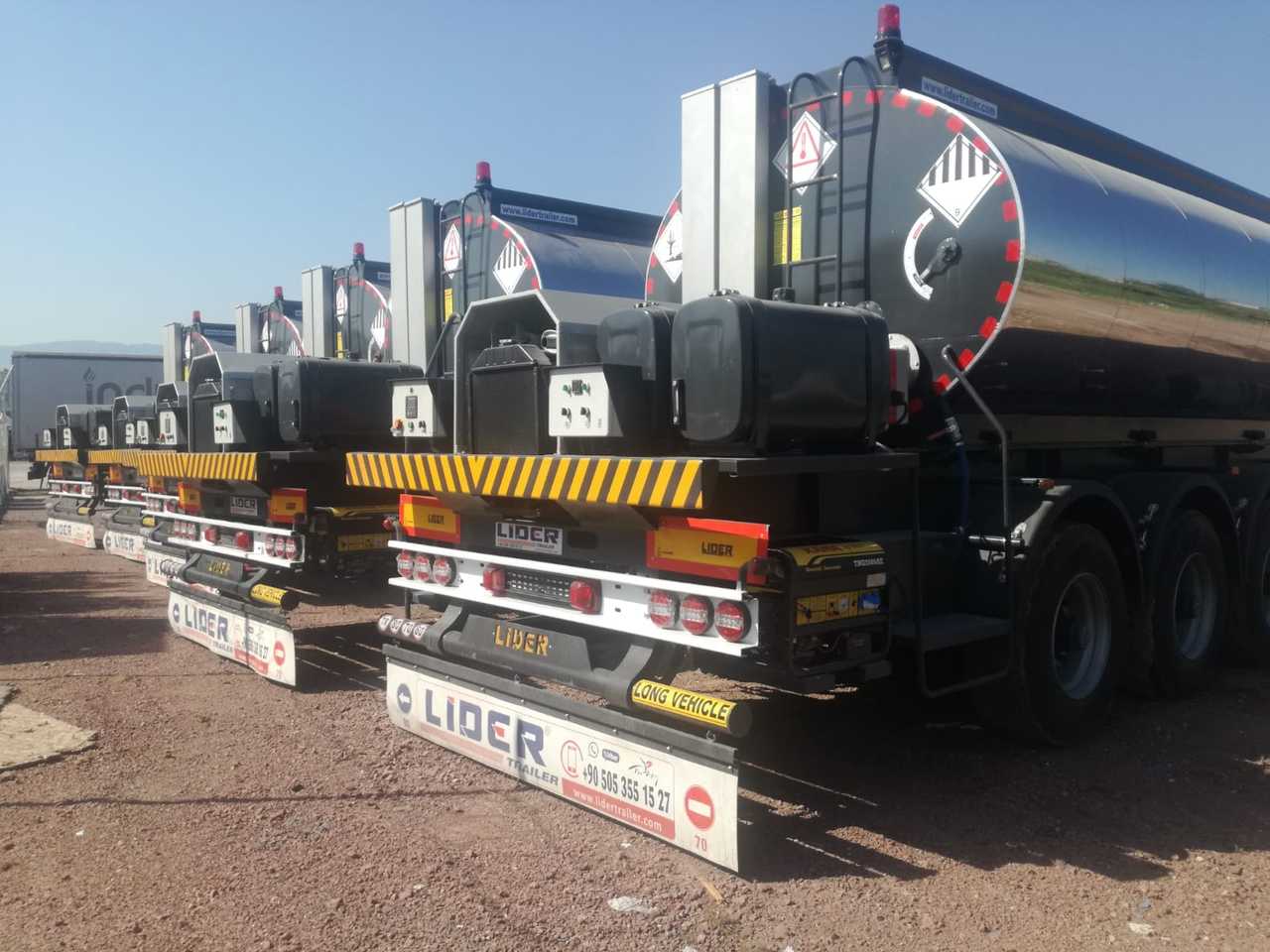 Новый Полуприцеп-цистерна для транспортировки битума LIDER 2024 MODELS NEW LIDER TRAILER MANUFACTURER COMPANY: фото 7