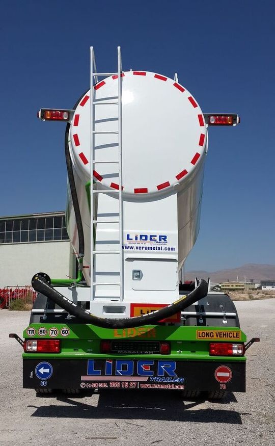 Новый Полуприцеп-цистерна для транспортировки цемента LIDER 2024 NEW 80 TONS CAPACITY FROM MANUFACTURER READY IN STOCK: фото 6