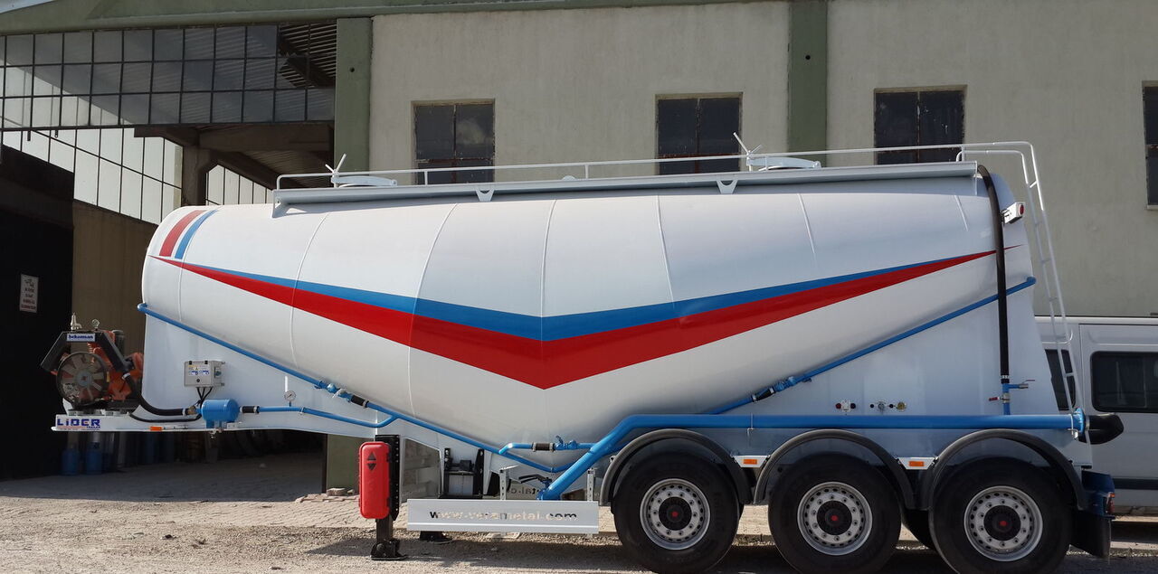 Новый Полуприцеп-цистерна для транспортировки цемента LIDER 2024 NEW 80 TONS CAPACITY FROM MANUFACTURER READY IN STOCK: фото 8