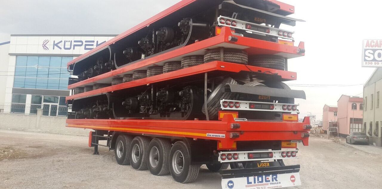 LIDER 2024 YEAR NEW TRAILER FOR SALE (MANUFACTURER COMPANY) - Прицеп бортовой/ Платформа: фото 1 LIDER 2024 YEAR NEW TRAILER FOR SALE (MANUFACTURER COMPANY) - Прицеп бортовой/ Платформа: фото 1