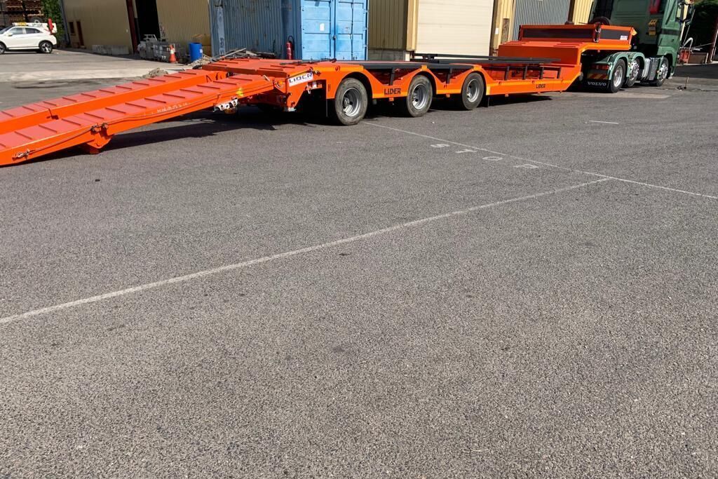 LIDER 2025 YEAR NEW LOWBED TRAILER FOR SALE (MANUFACTURER COMPANY) - Низкорамный полуприцеп: фото 2 LIDER 2025 YEAR NEW LOWBED TRAILER FOR SALE (MANUFACTURER COMPANY) - Низкорамный полуприцеп: фото 2