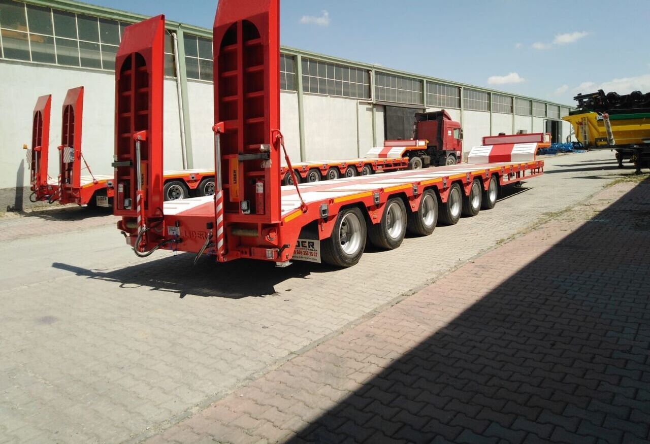 LIDER 2025 model 150 Tons capacity Lowbed semi trailer - Низкорамный полуприцеп: фото 5 LIDER 2025 model 150 Tons capacity Lowbed semi trailer - Низкорамный полуприцеп: фото 5